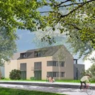 IC Eigentumswohnanlage mit EFH Neubau Frankfurt Reichsforststr 27